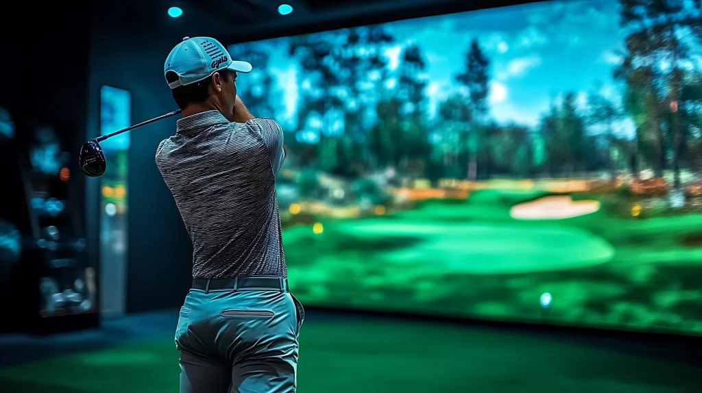 golf simulator in dubai
