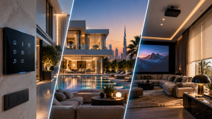 KNX vs Control4 vs Lutron smart home automation comparison for villas in Dubai